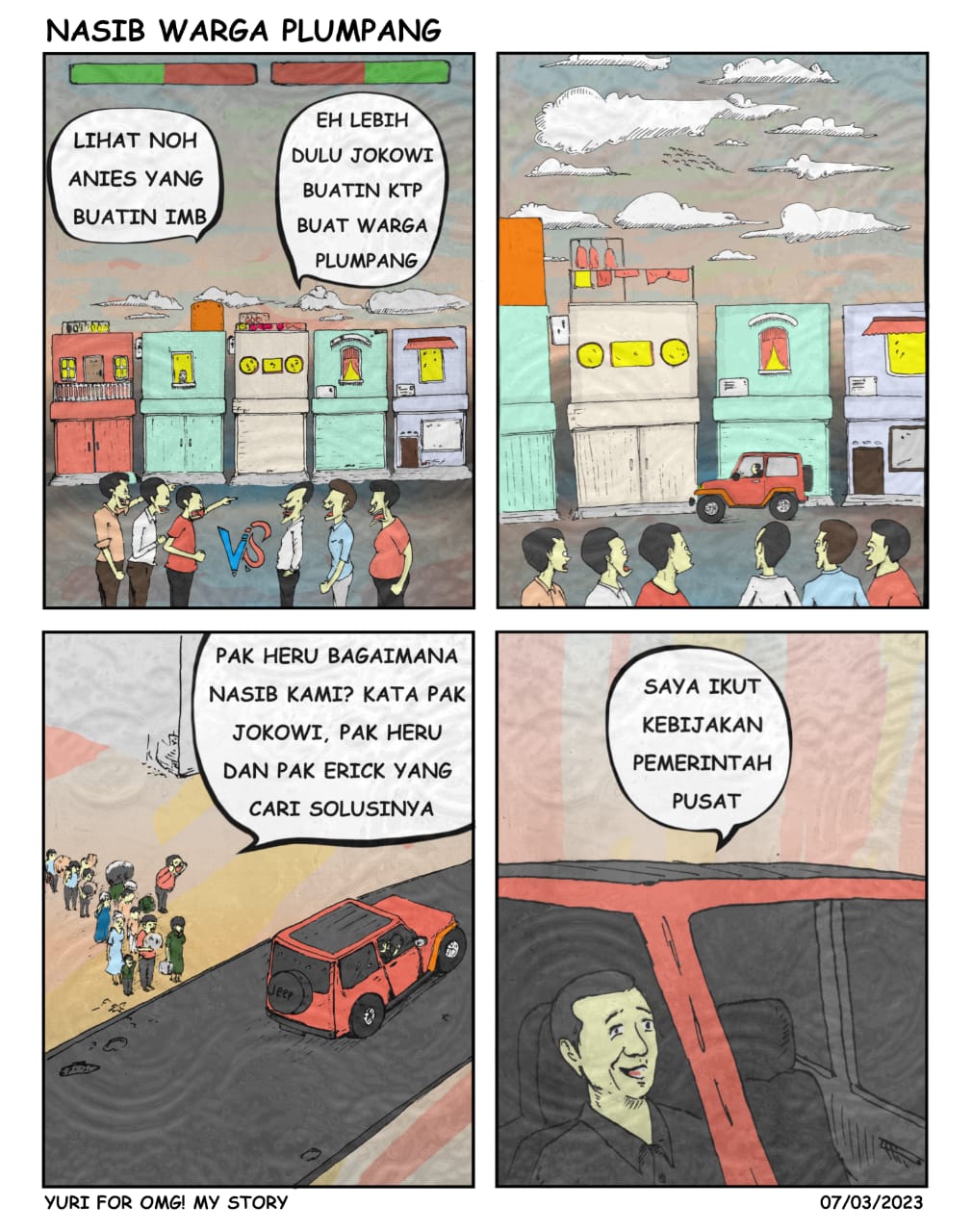 Nasib Warga Plumpang di tangan pejabat-pejabat