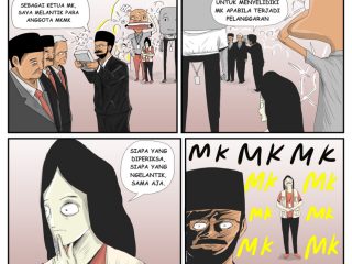 Comic - Momen Ketua MK Melantik MKMK