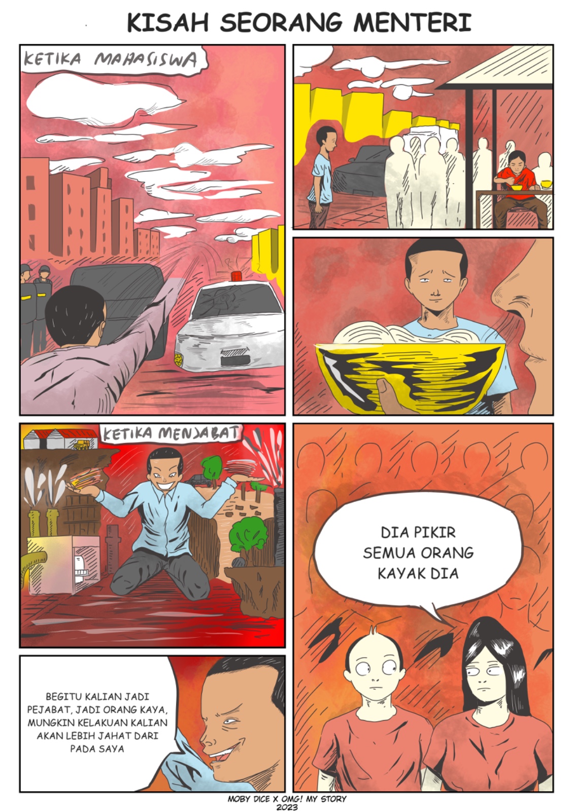 Bahlil Lahadalia bicara dipublik tentang kisahnya dari seorang mahasiswa sampai menjadi seorang menteri.