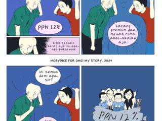 Comic: Tolak PPN 12%