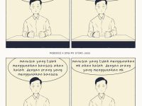 Comic: Manusia akan Kalah